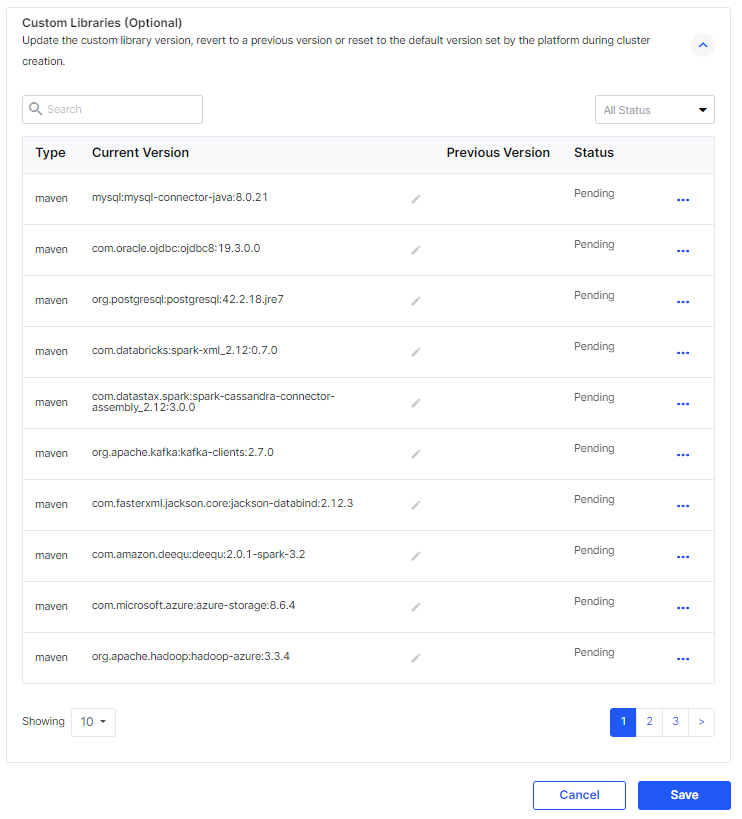 Edit Custom Libraries